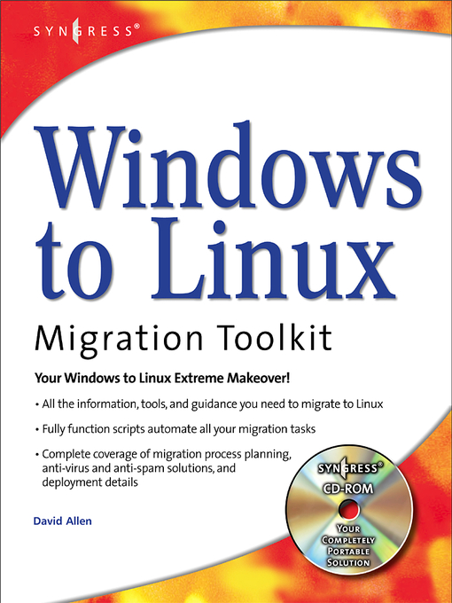Title details for Windows to Linux Migration Toolkit by David Allen - Available